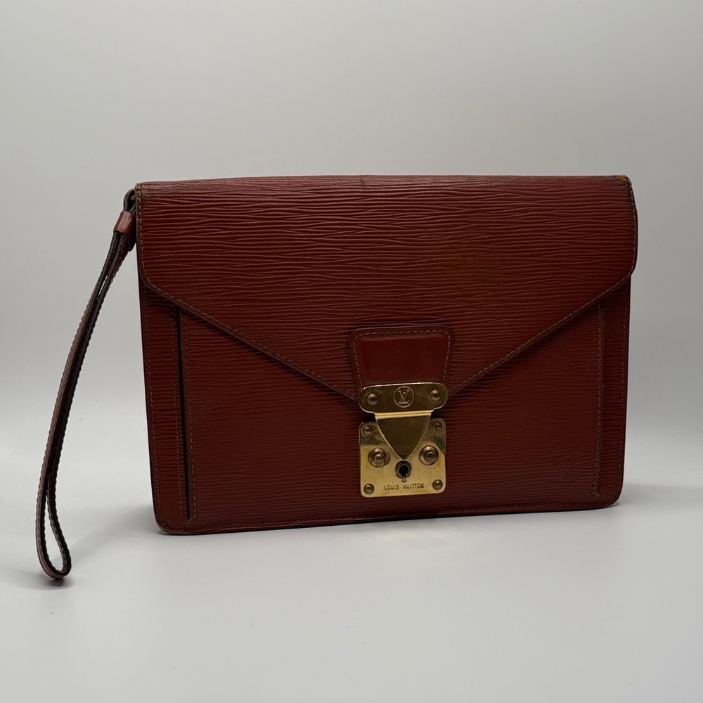 Vintage Louis Vuitton epi pouchette